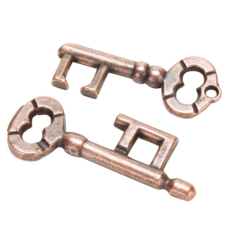 Alloy Key Ring Puzzle Game