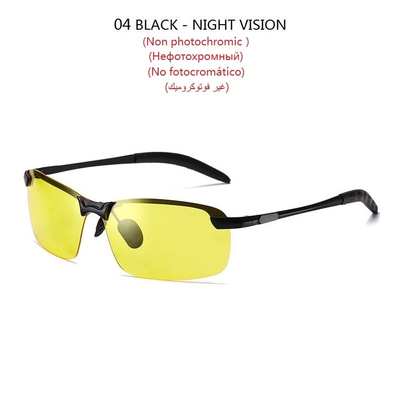 Men Polarized Driving Chameleon Glasses