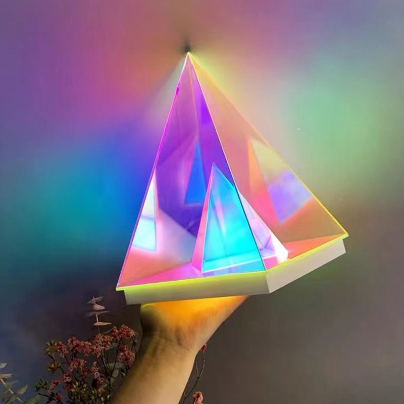 RGB 3D Cube Acrylic Night Lamp