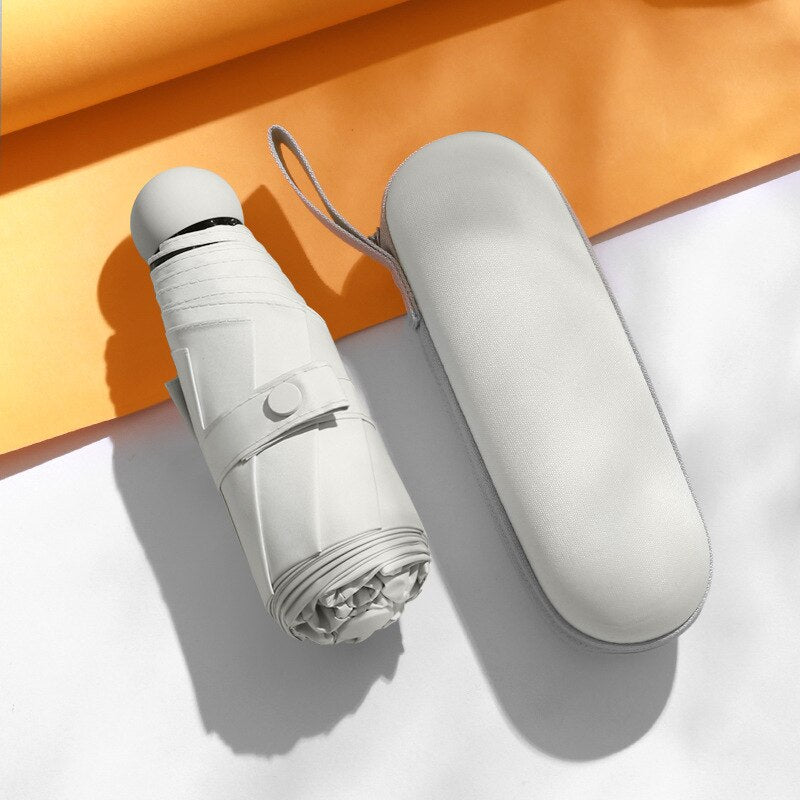 Capsule Umbrella Mini Light Small Pocket