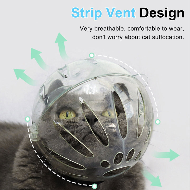 Breathable Cat Space Hood plastic Helmet