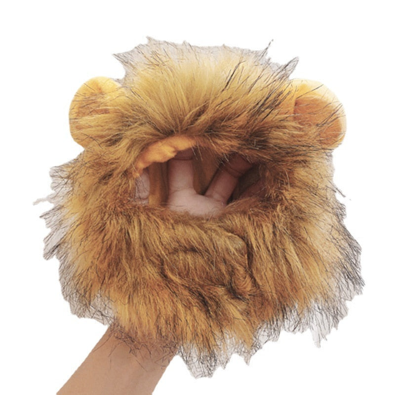 Cute Lion Mane Cat Wig