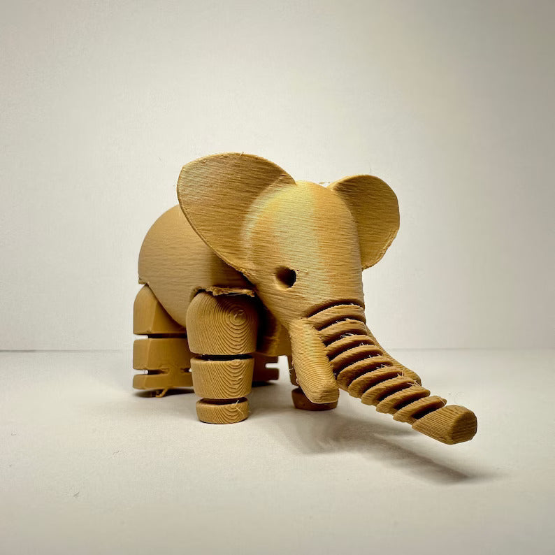 Flexible Elephant Fidget Elephant Toy