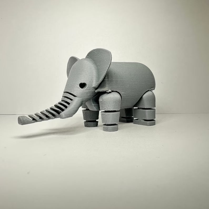 Flexible Elephant Fidget Elephant Toy