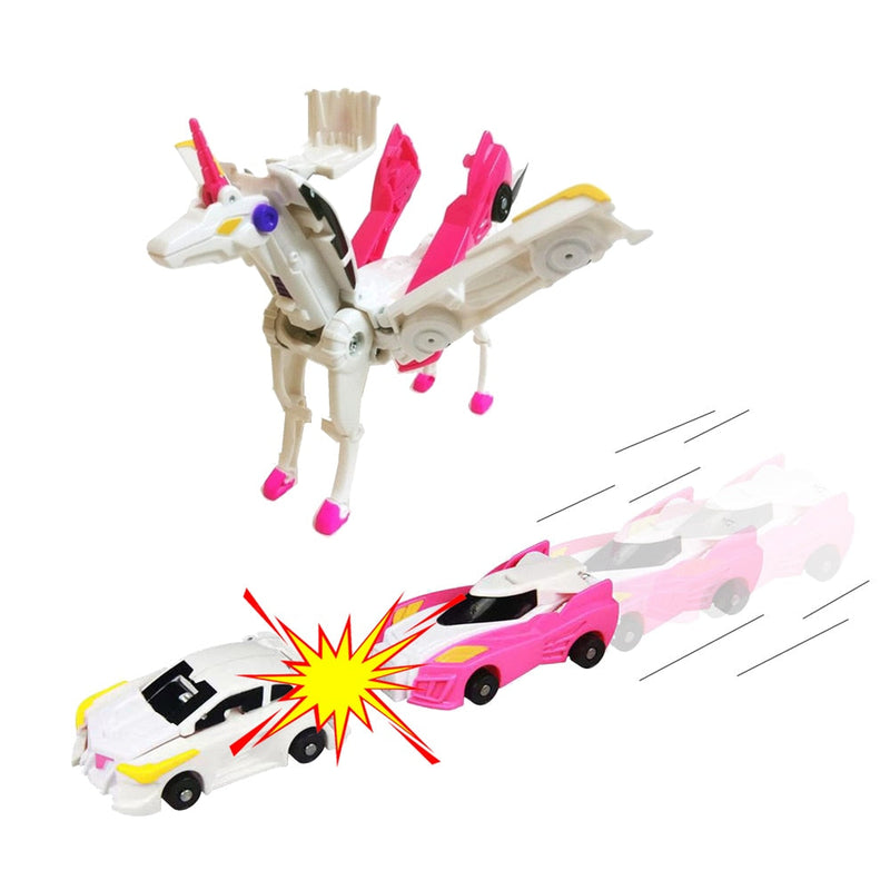 Hello Carbot Unicorn Robot Vehicle Car Toy