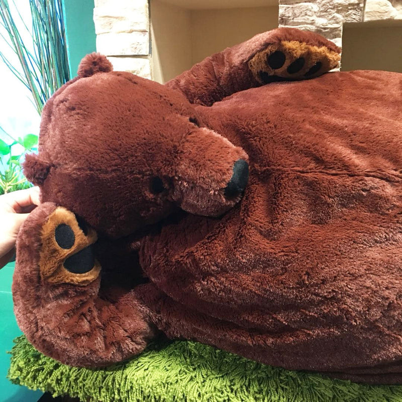 DJUNGELSKOG Brown Bear Giant Plush Teddy Bear Toy