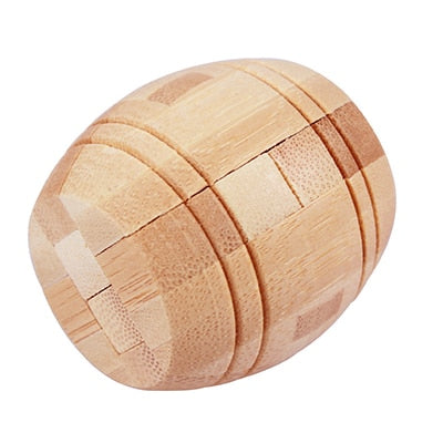 Kids Bamboo Kong Ming Luban Lock Children Adult Toy