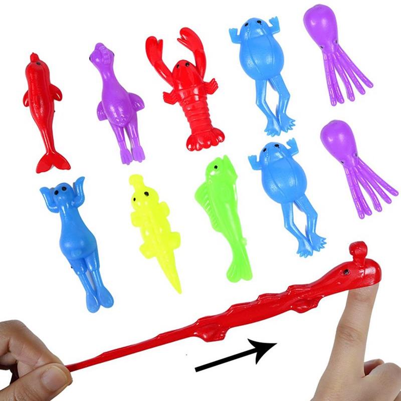 Elastic Flying Finger Birds Sticky Toys