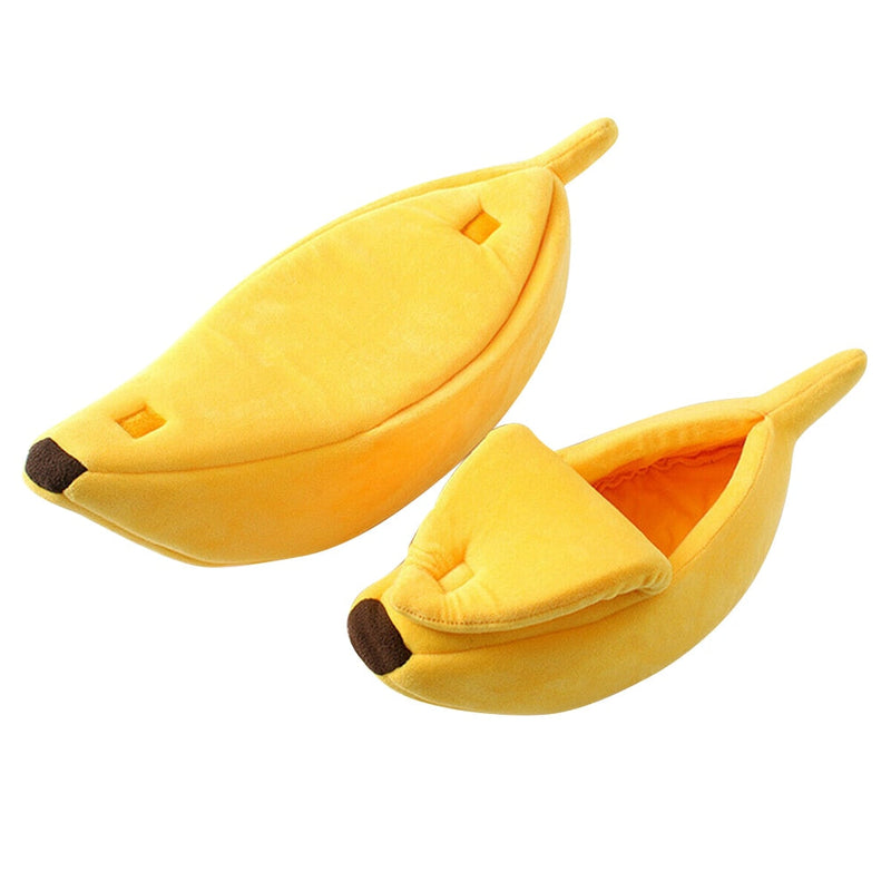 Banana Peel Cat House Cute Bed