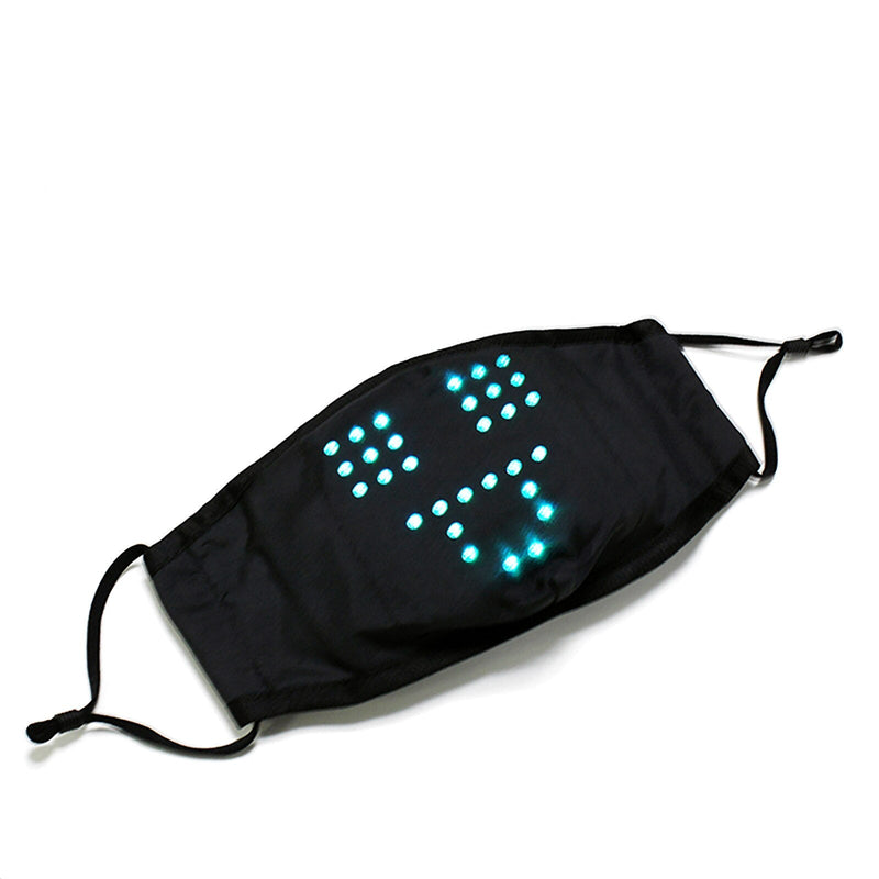 Led Voice-activated Luminous Mouth Mask