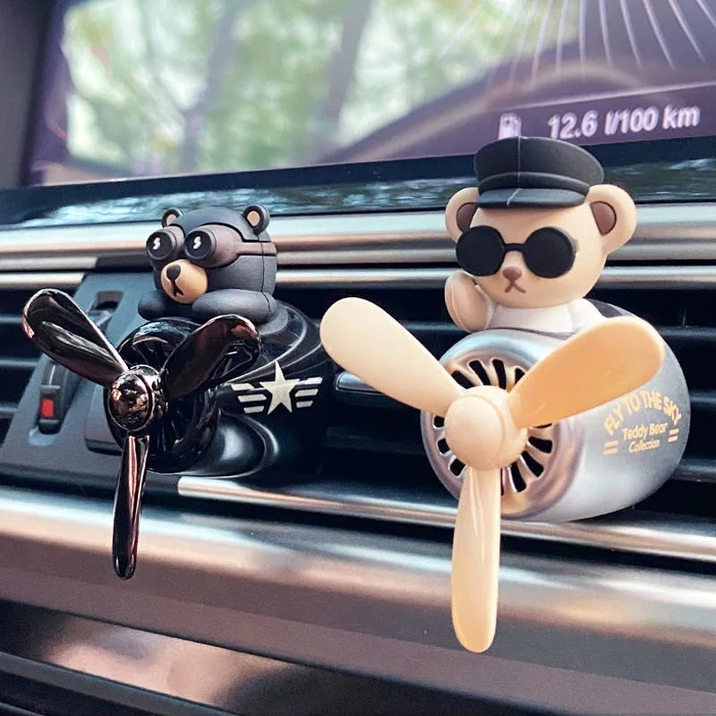 Teddy Bear Duck Car Air Freshener