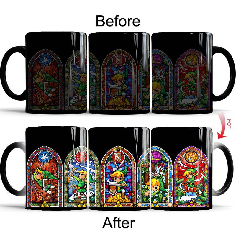 Zelda Color Transforming Magic Mugs