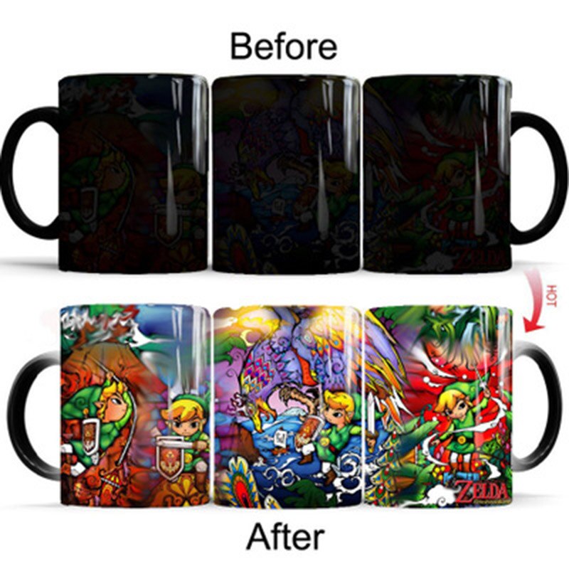 Zelda Color Transforming Magic Mugs