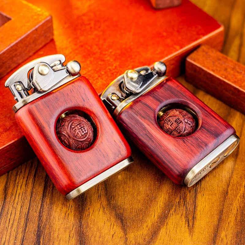 Kerosene lighter Rosewood Retro