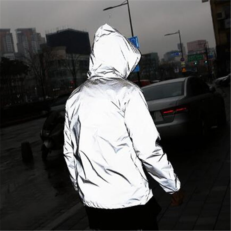 Reflective Windbreaker waterproof Jacket