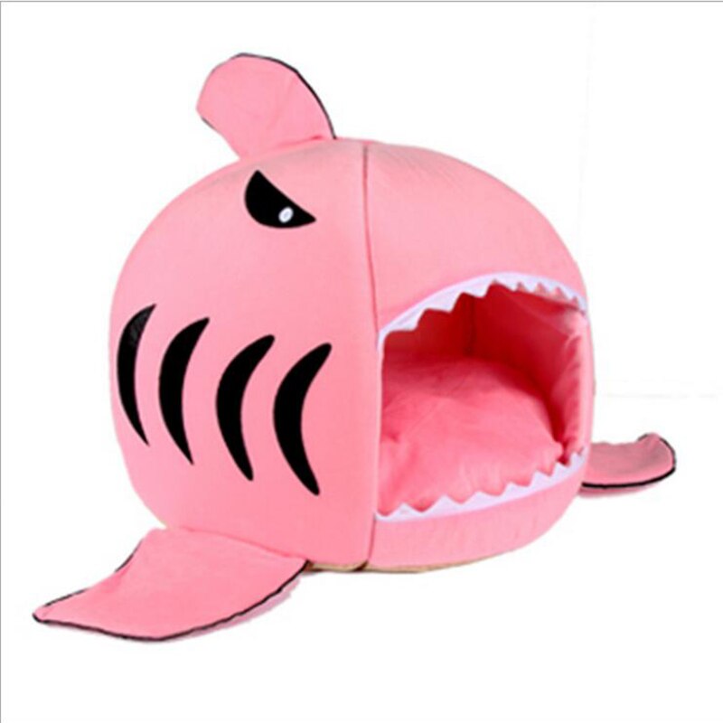 Shark Puppy Kitten Foldable Bed Tent Pet