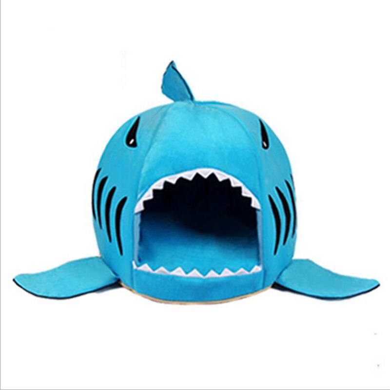 Shark Puppy Kitten Foldable Bed Tent Pet