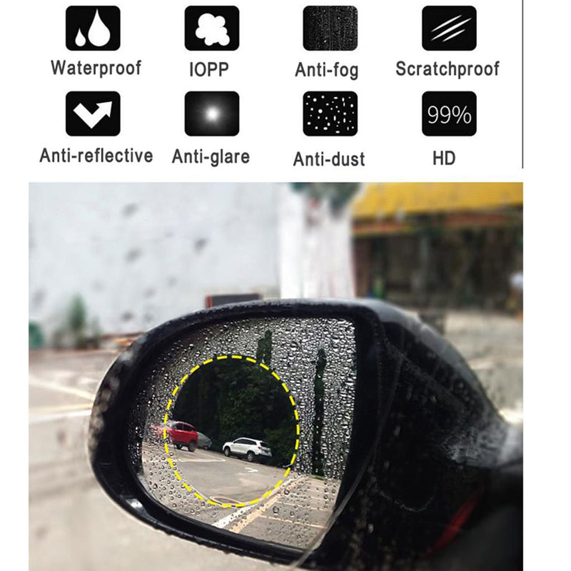 Hydrophobic Rainproof  Scratch-Resistant Stickers Waterproof Car Mirror Film