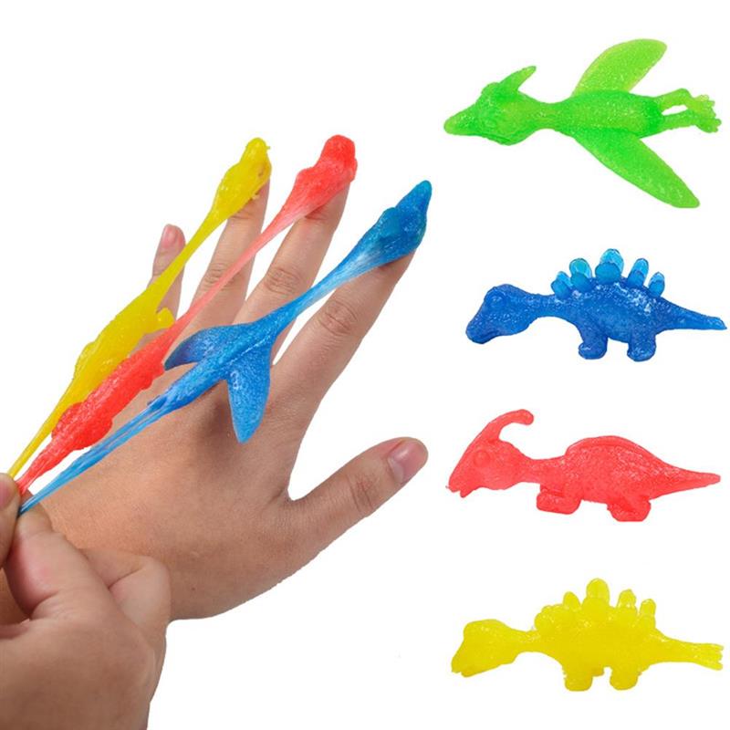 Elastic Flying Finger Birds Sticky Toys