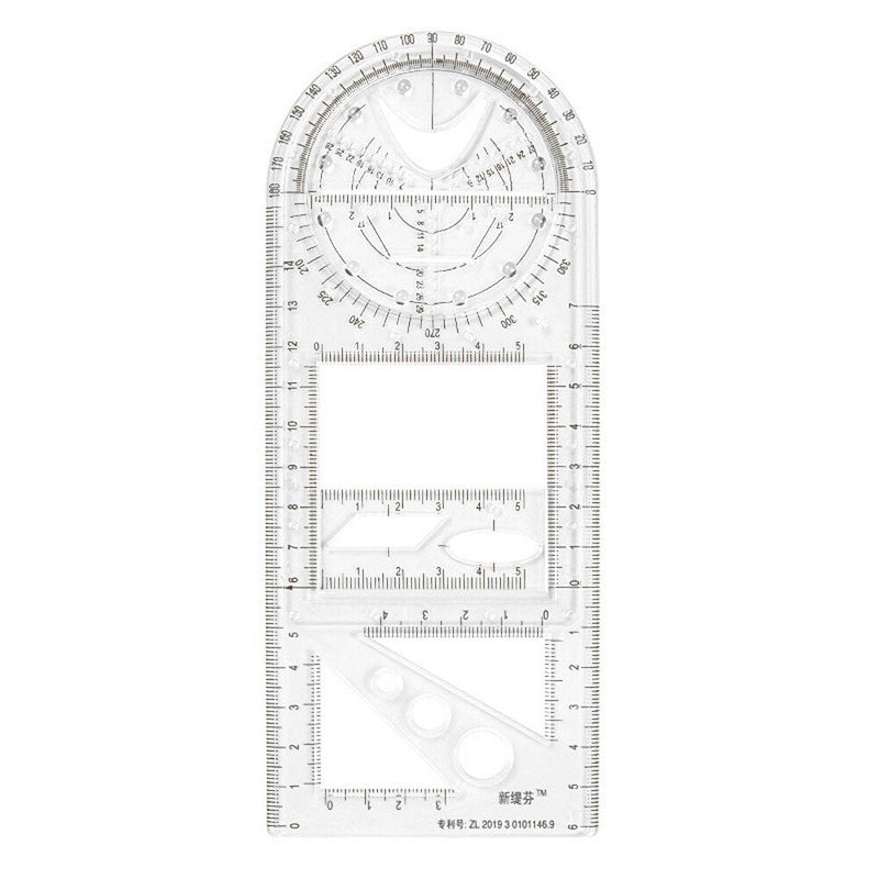 Multifunctional Geometric Ruler