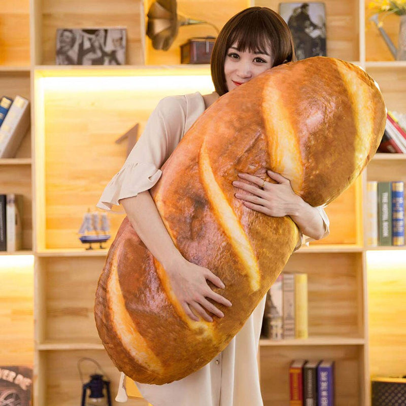 3d Simulation bread Pillow