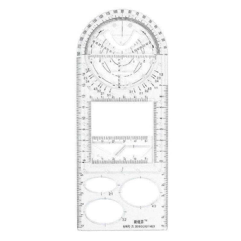 Multifunctional Geometric Ruler