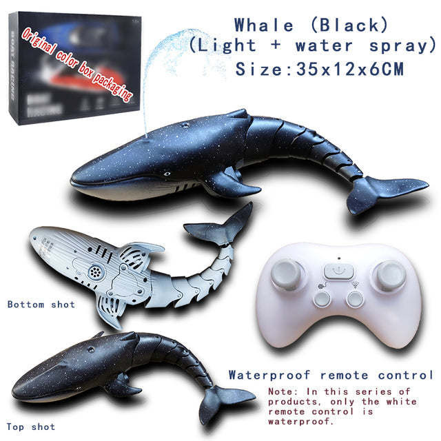 Remote Control Shark Pool Beach Bath Toy for Kids