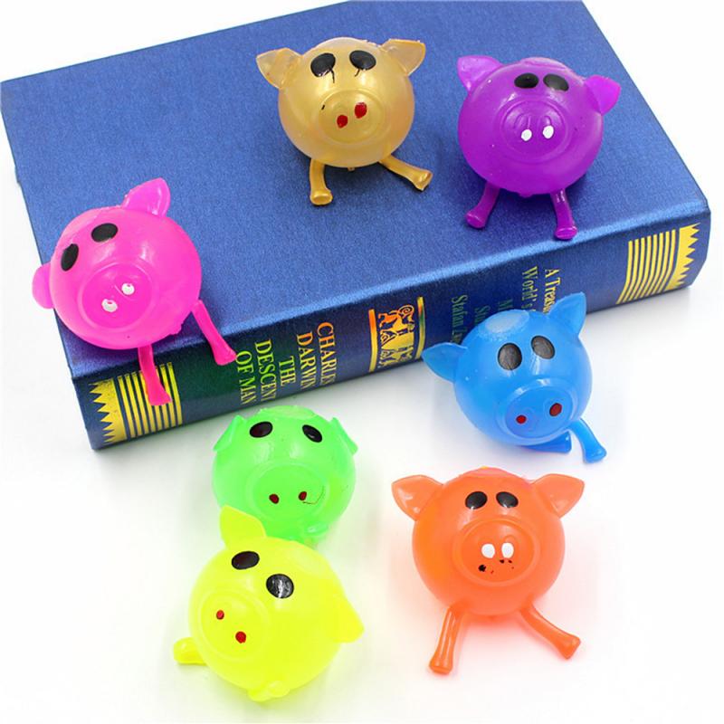 Jello Pig Cute Anti Stress Splat Water Pig Ball Toy