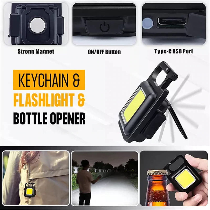 New Keychain Light Mini LED Flashlight