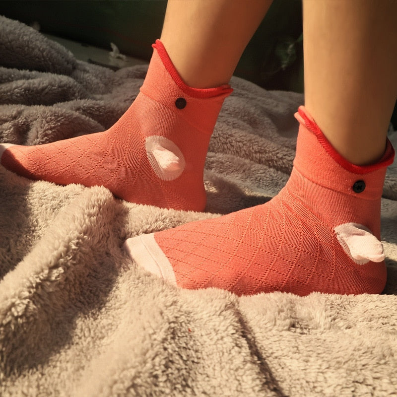 Crocodile Shark Chameleon Socks