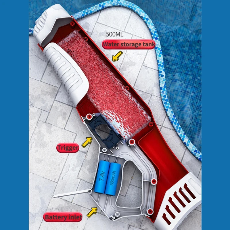 Water Gun Automatic Induction Water Absorbing Summer Electric Toy