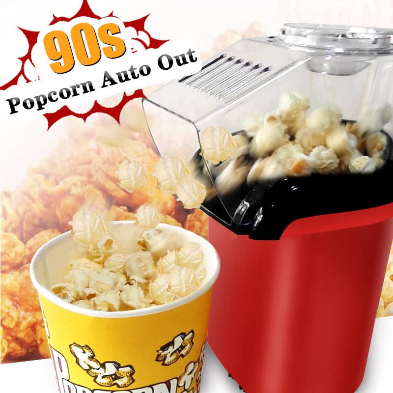 Hot Air Popcorn Popper Maker Microwave Machine