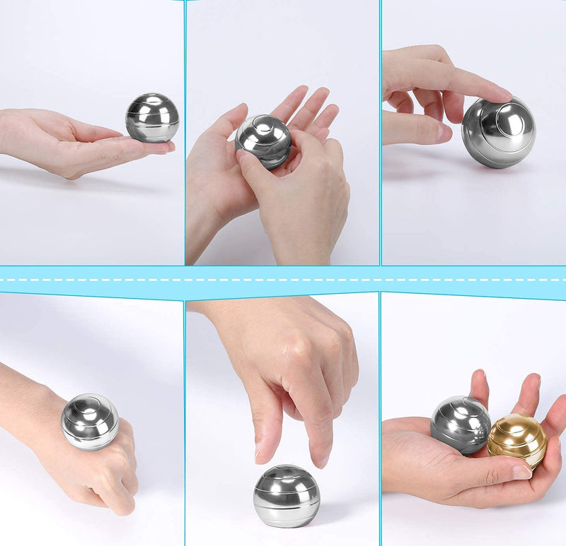 Optical Illusion Fidget Spinner Ball