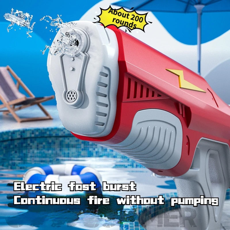 Water Gun Automatic Induction Water Absorbing Summer Electric Toy