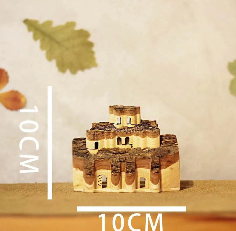 Wooden Castle Building Blocks Toy