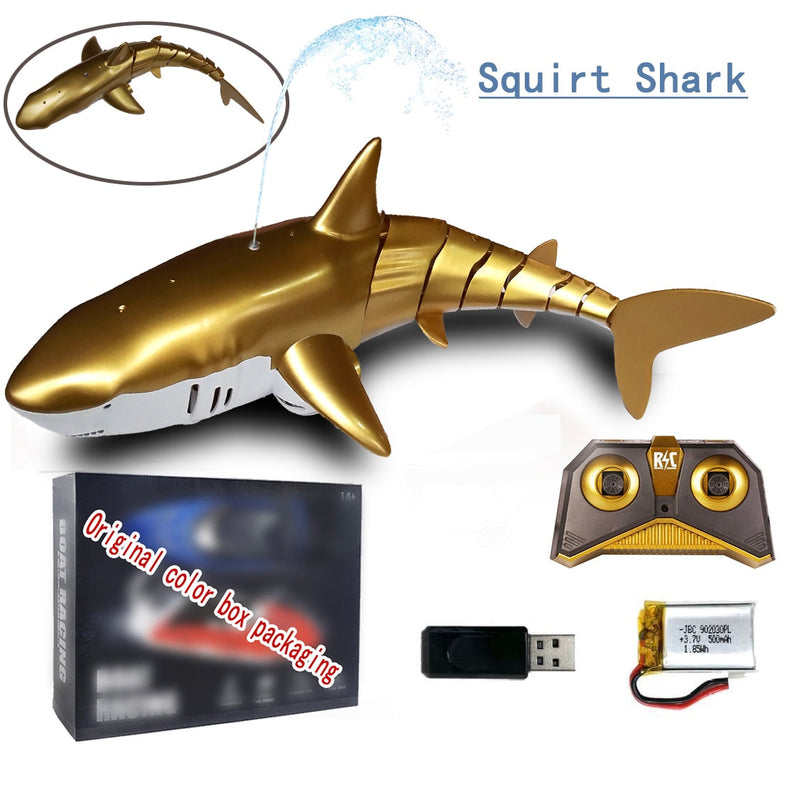 Remote Control Shark Pool Beach Bath Toy for Kids