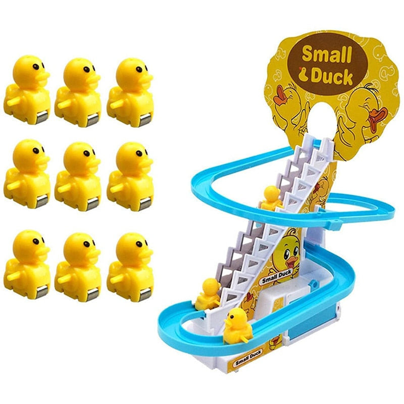 Electric Duck Track Slide Toys