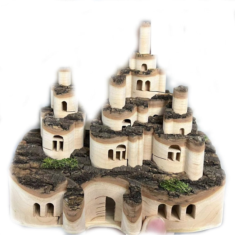 Wooden Castle Building Blocks Toy