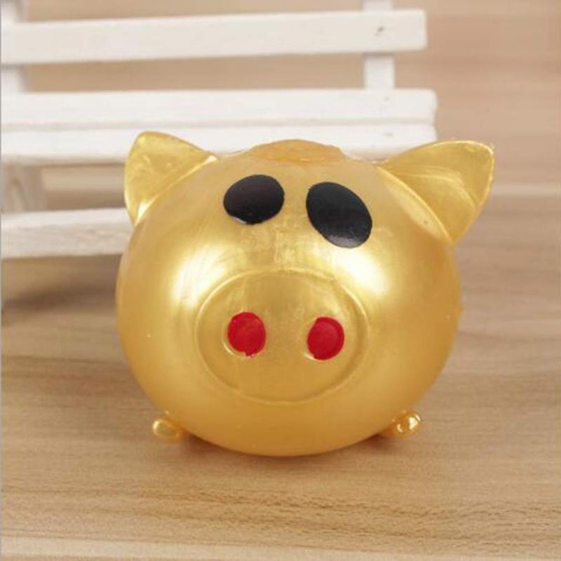 Jello Pig Cute Anti Stress Splat Water Pig Ball Toy