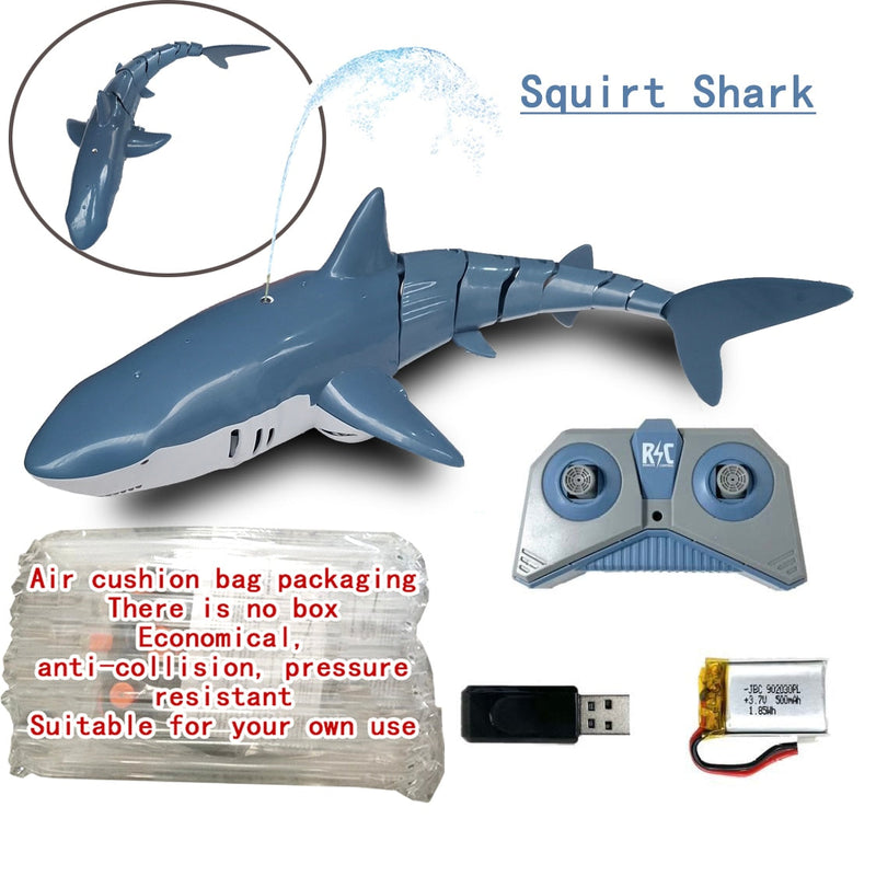 Remote Control Shark Pool Beach Bath Toy for Kids