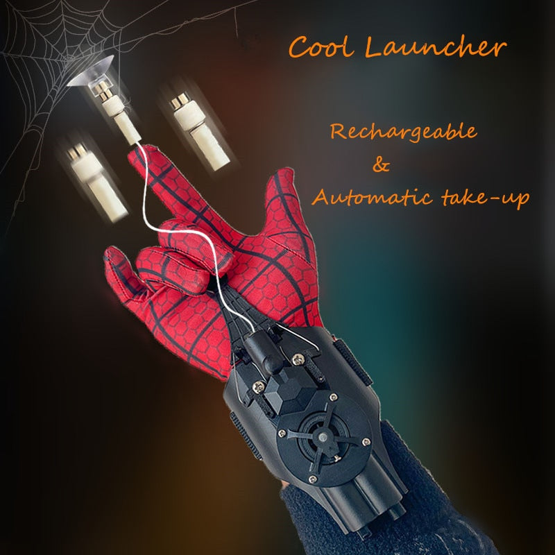 Automatic Spiderman Spider Silk Launcher Rope Device