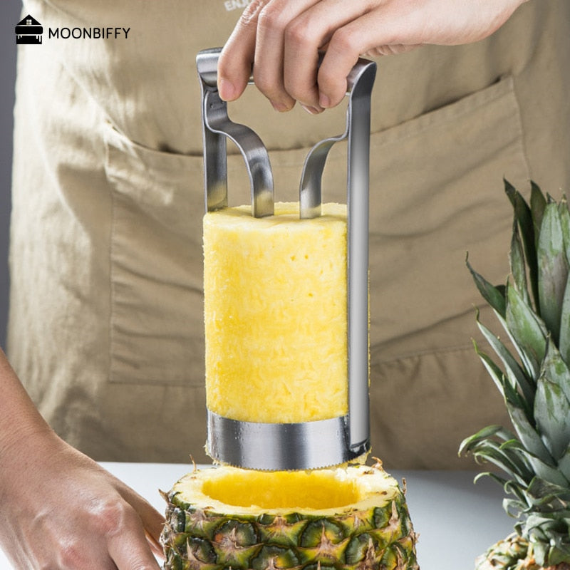 Stainless Pineapple Corer Fruit Slicer Cutter