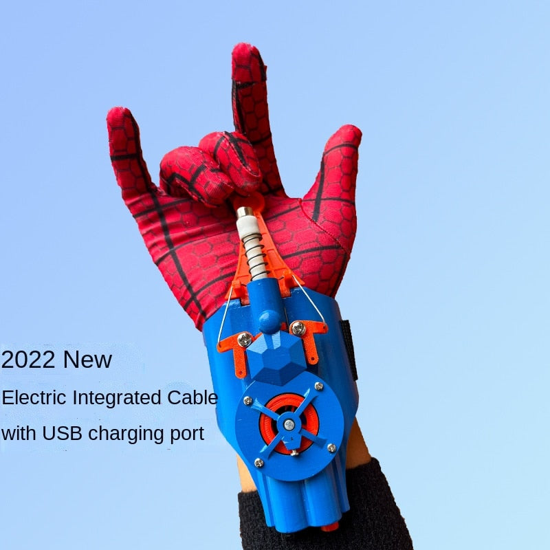 Automatic Spiderman Spider Silk Launcher Rope Device