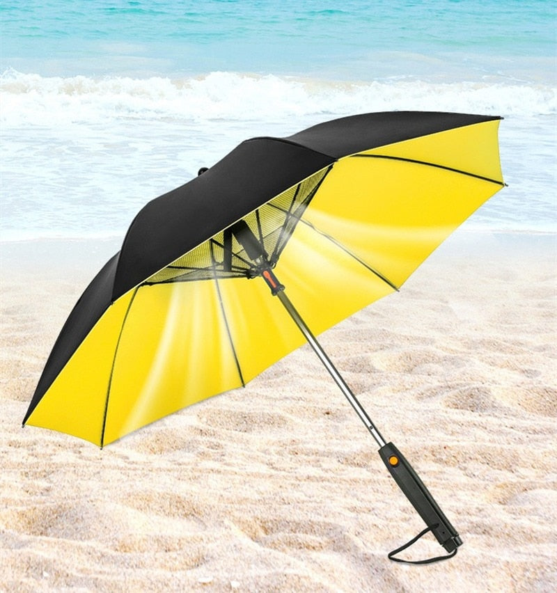 Creative Summer Umbrella with Fan