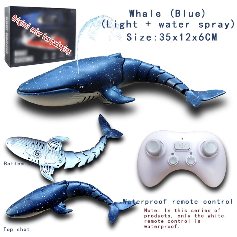 Remote Control Shark Pool Beach Bath Toy for Kids