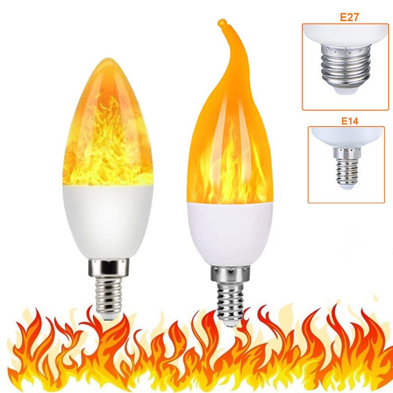 LED Flame Bulb