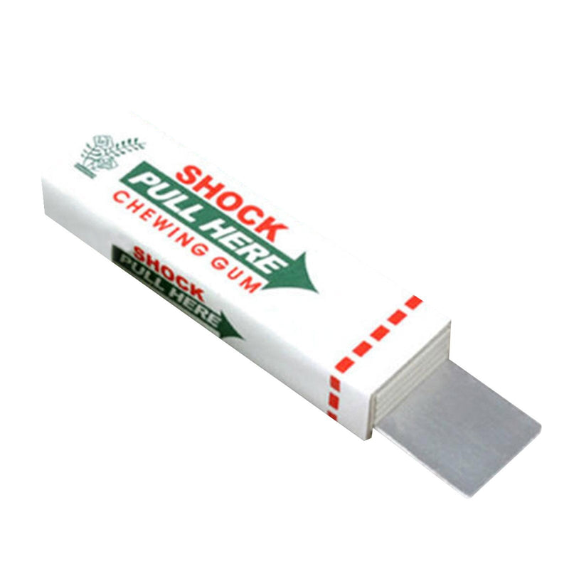 Electric Shock Shocking Pull Head Chewing Gum Gag