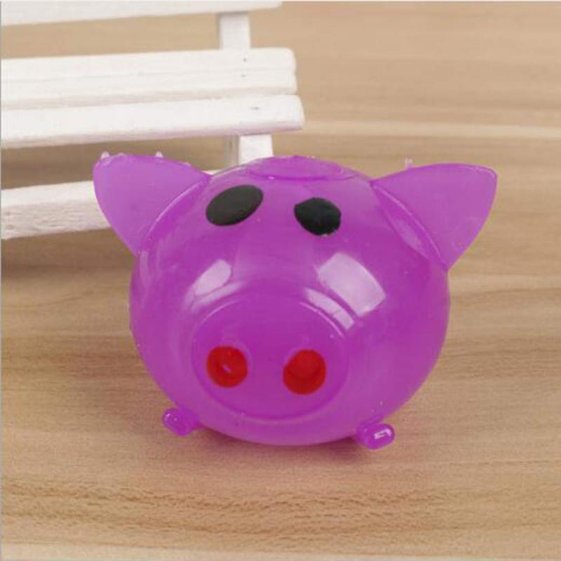 Jello Pig Cute Anti Stress Splat Water Pig Ball Toy