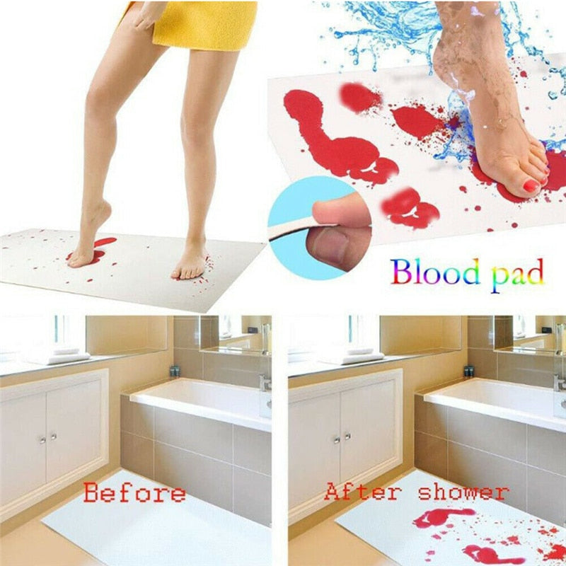 Halloween Horror Bloody Bathroom Mat