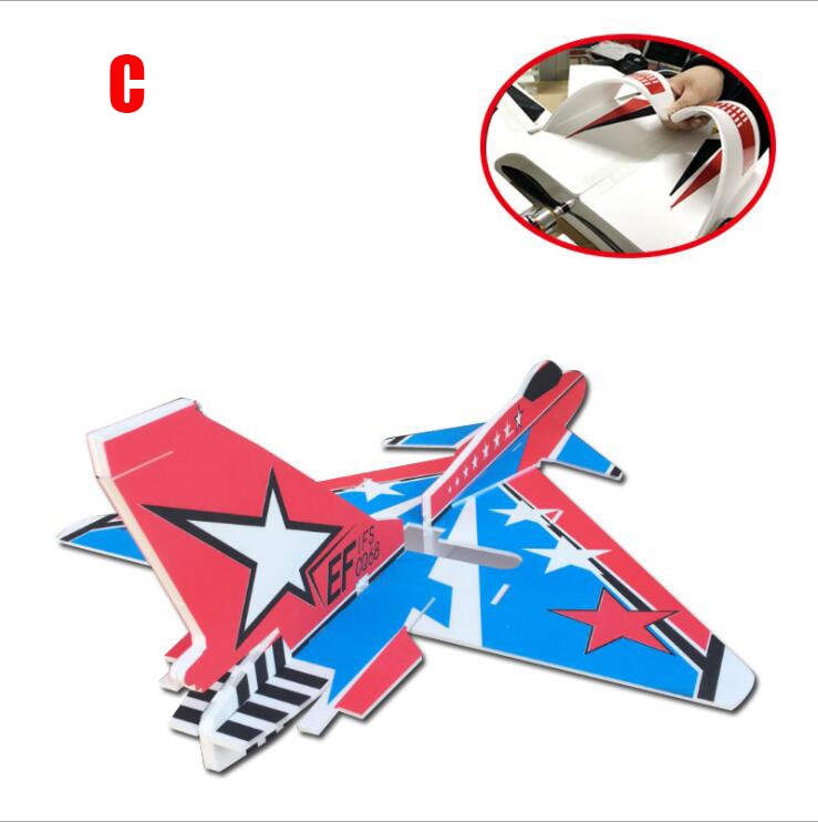 Fixed Wing Model Su27 RC Airplane With Microzone MC6C Transmitter with Receiver and Structure Parts For DIY RC Aircraft